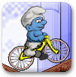 蓝精灵自行车